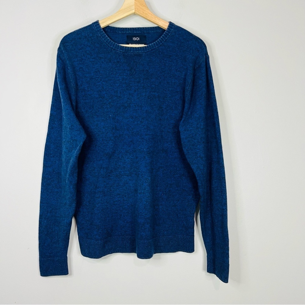 Luxury Cashmere Blend Crewneck Pullover M